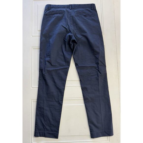 Bonobos Monday Slim Dress Pants Trousers Slacks Mens 31x32 Navy Blue - Picture 4 of 6